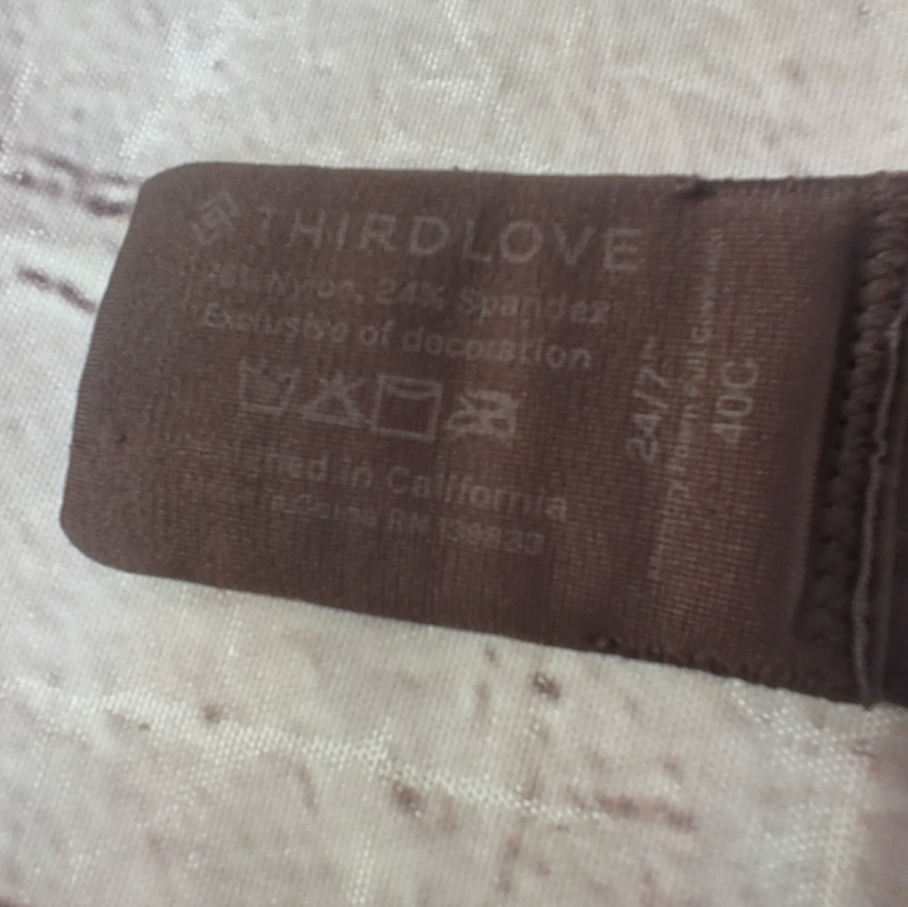 Thirdlove Full Coverage Memory Foam Underwire Gre… - image 3